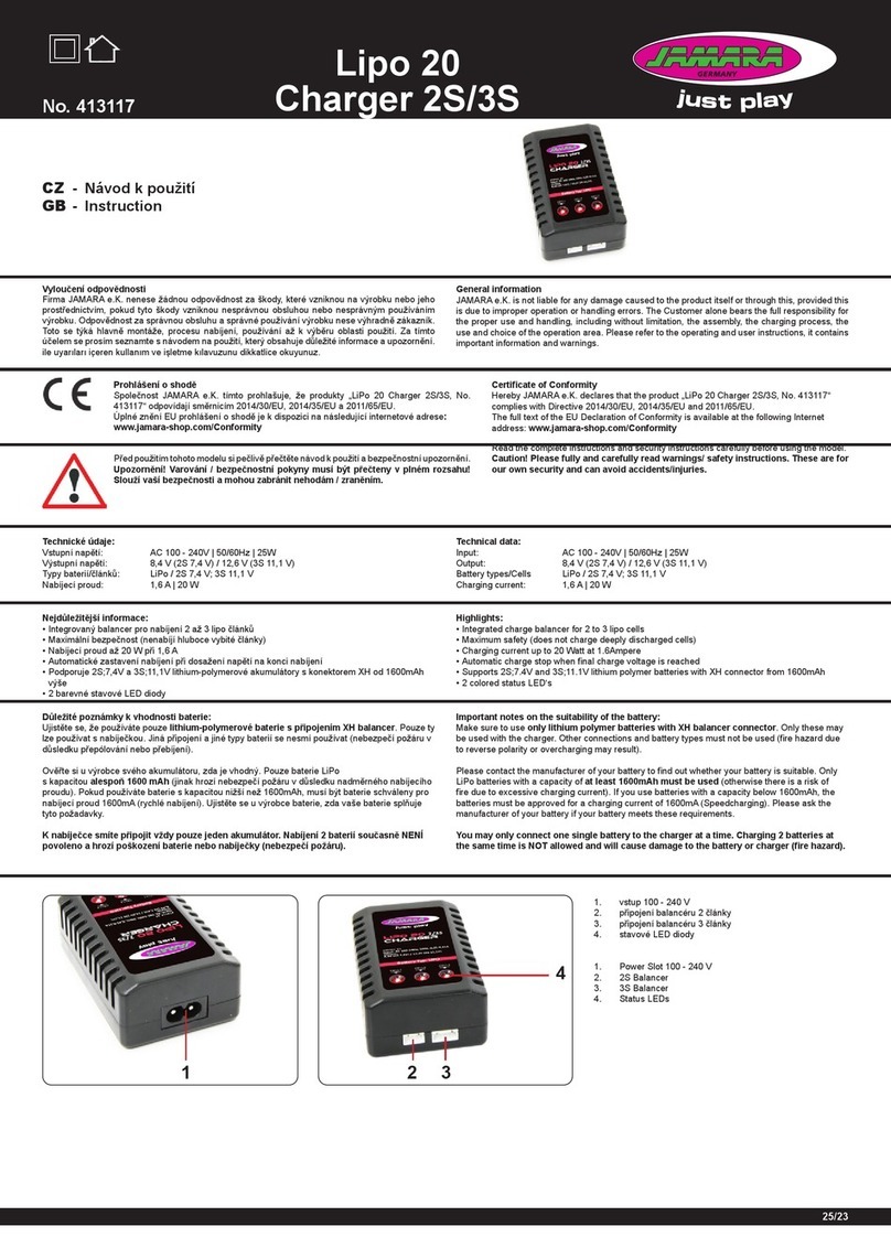 Jamara Lipo 20 User manual