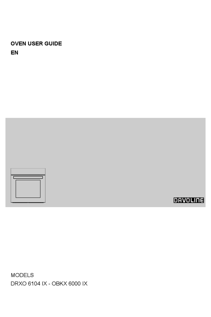 davoline DRXO 6104 IX User manual