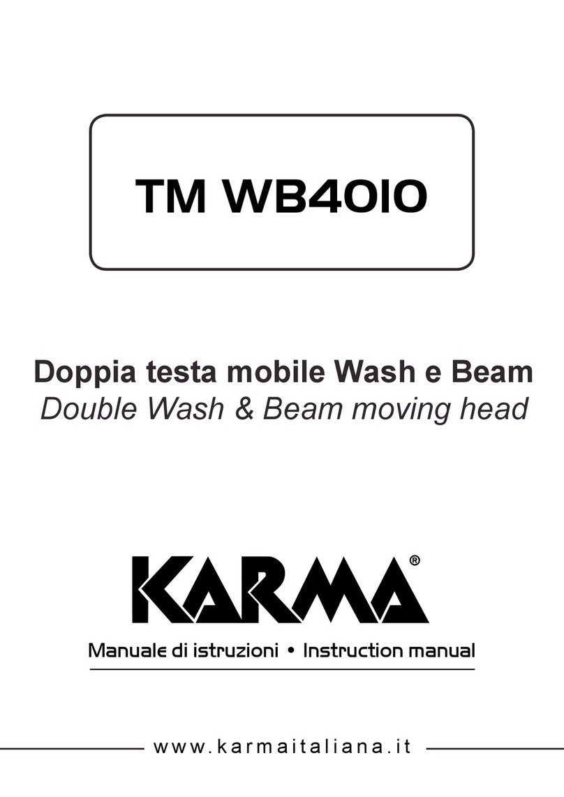 Karma TM WB4010 instruction manual