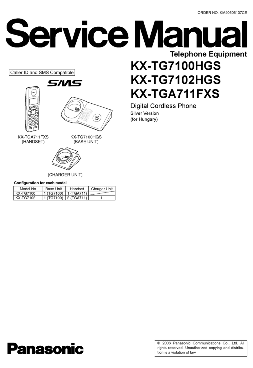 Panasonic KX-TG7100HGS User manual