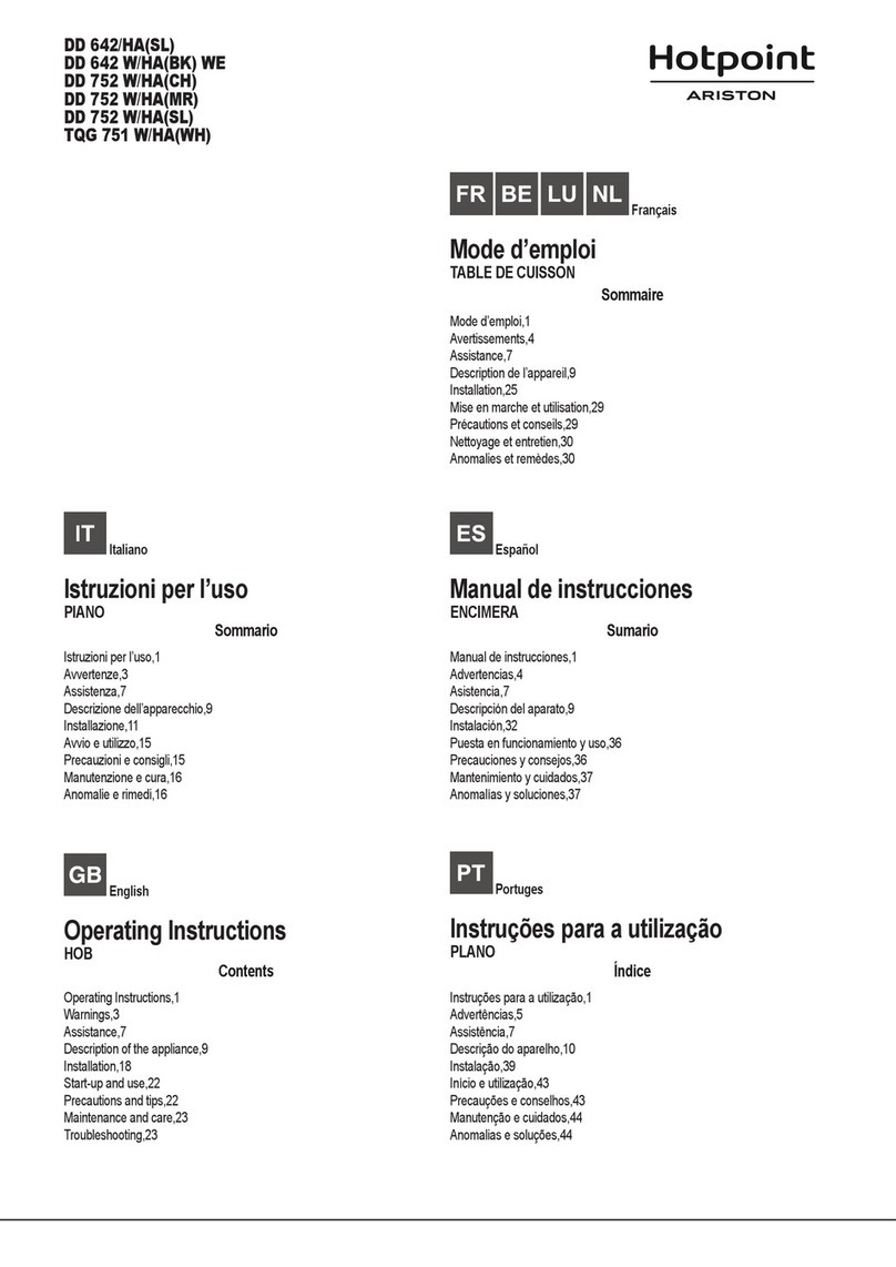 Hotpoint Ariston DD 642/HA(SL) User manual