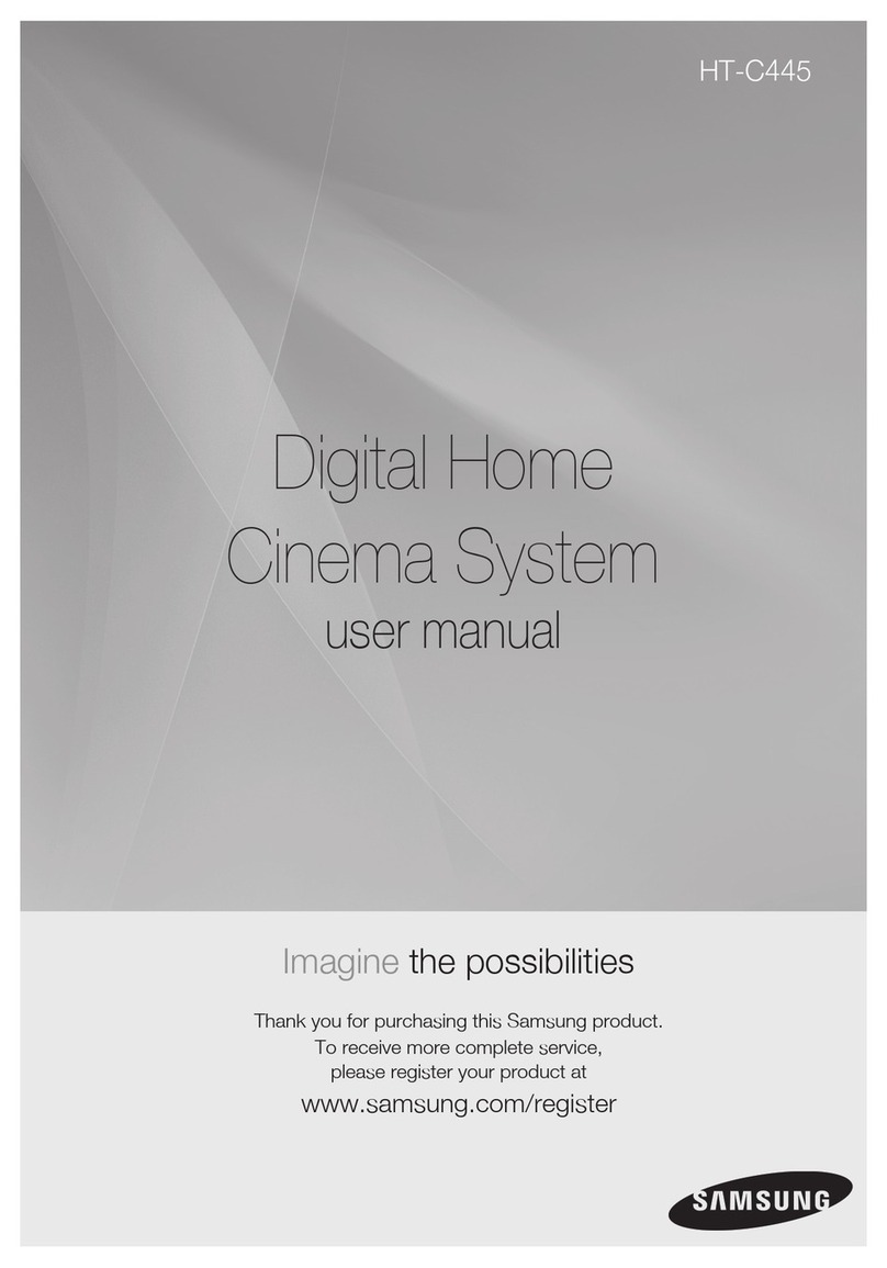 Samsung HT-C445 User manual