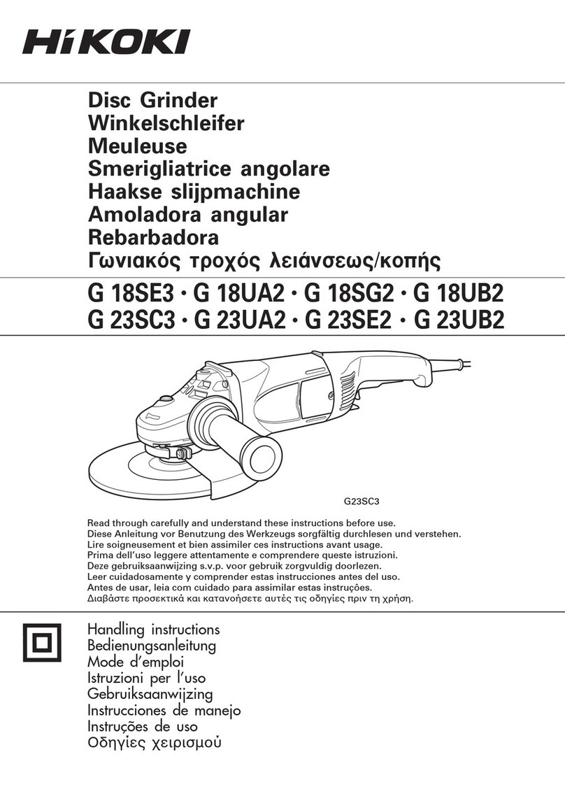 HIKOKI G 23SC3 User manual