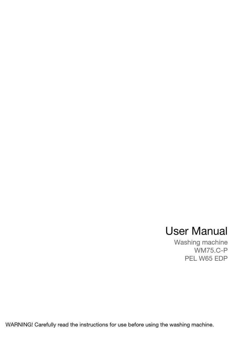 Asko PEL W65 EDP User manual