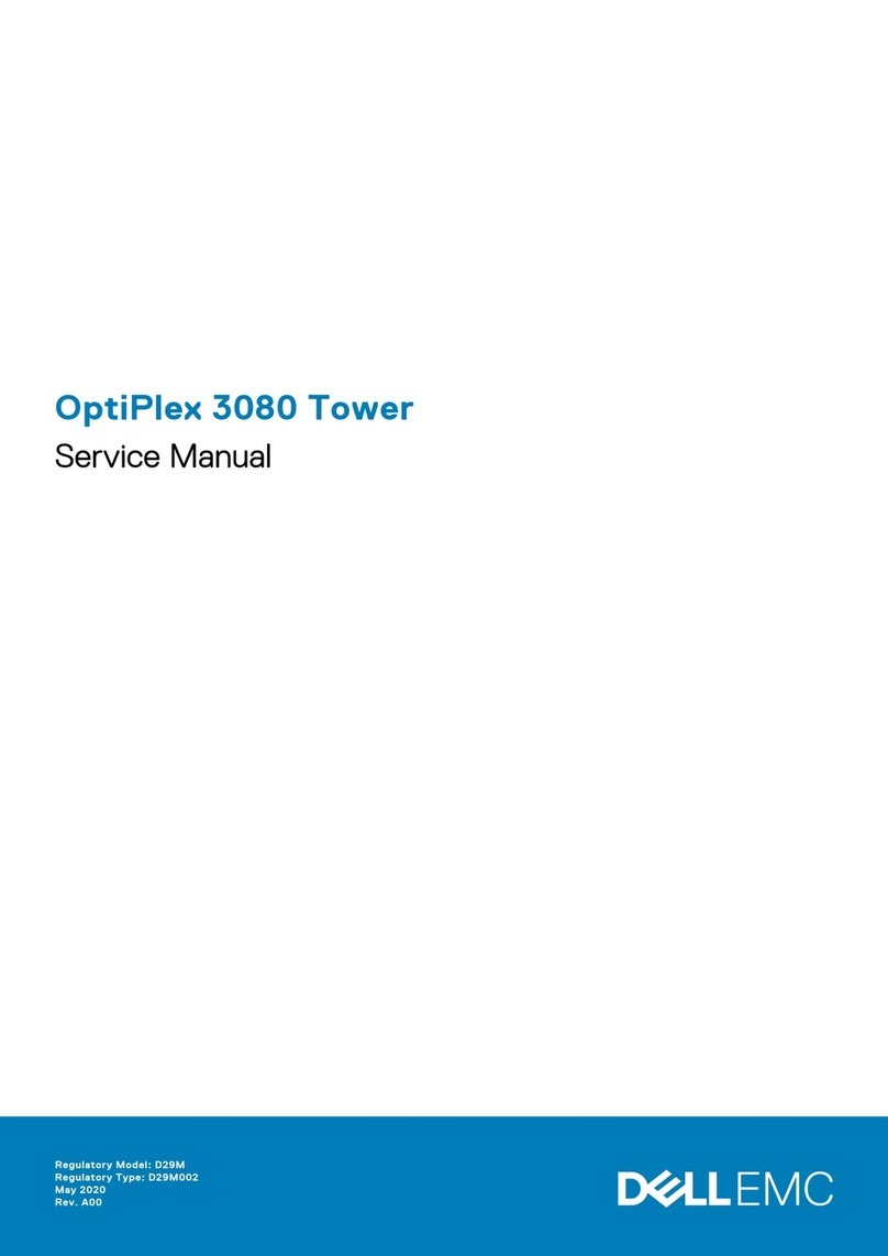Dell OptiPlex 3080 Tower Service manual