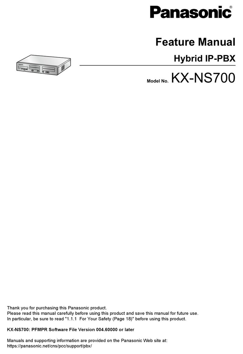 Panasonic KX-NS700 Owner's manual Panasonic KX-NS700 Owner's manual