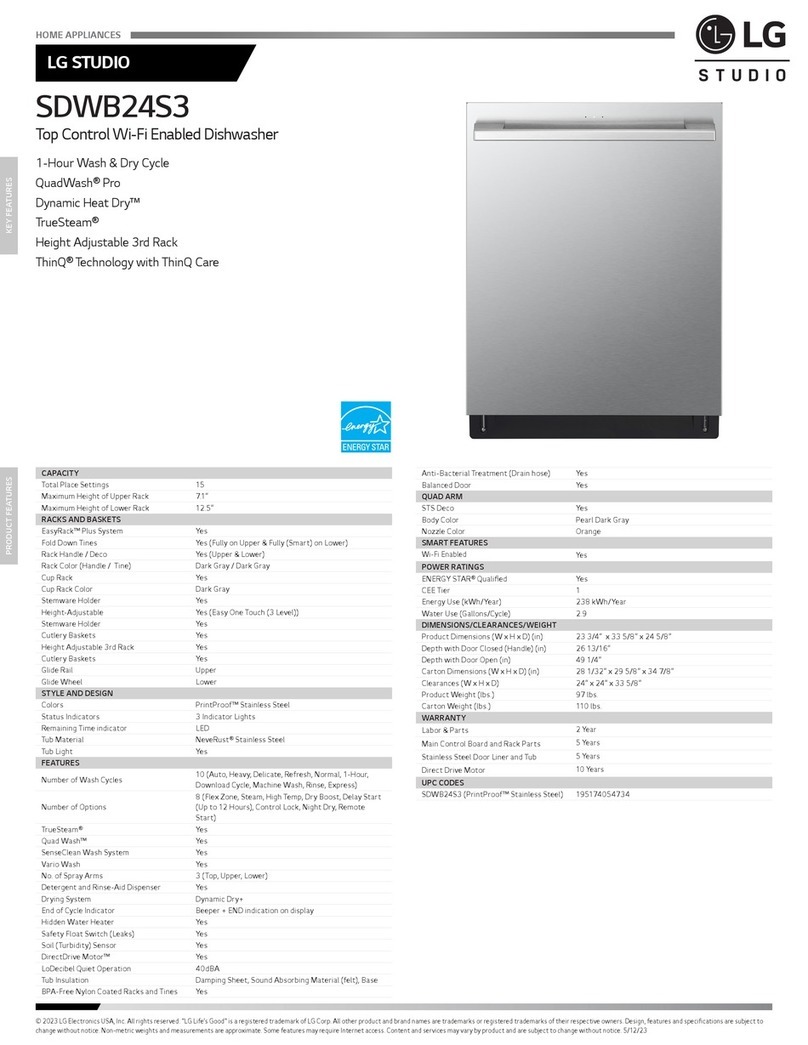 LG SDWB24S3 User manual