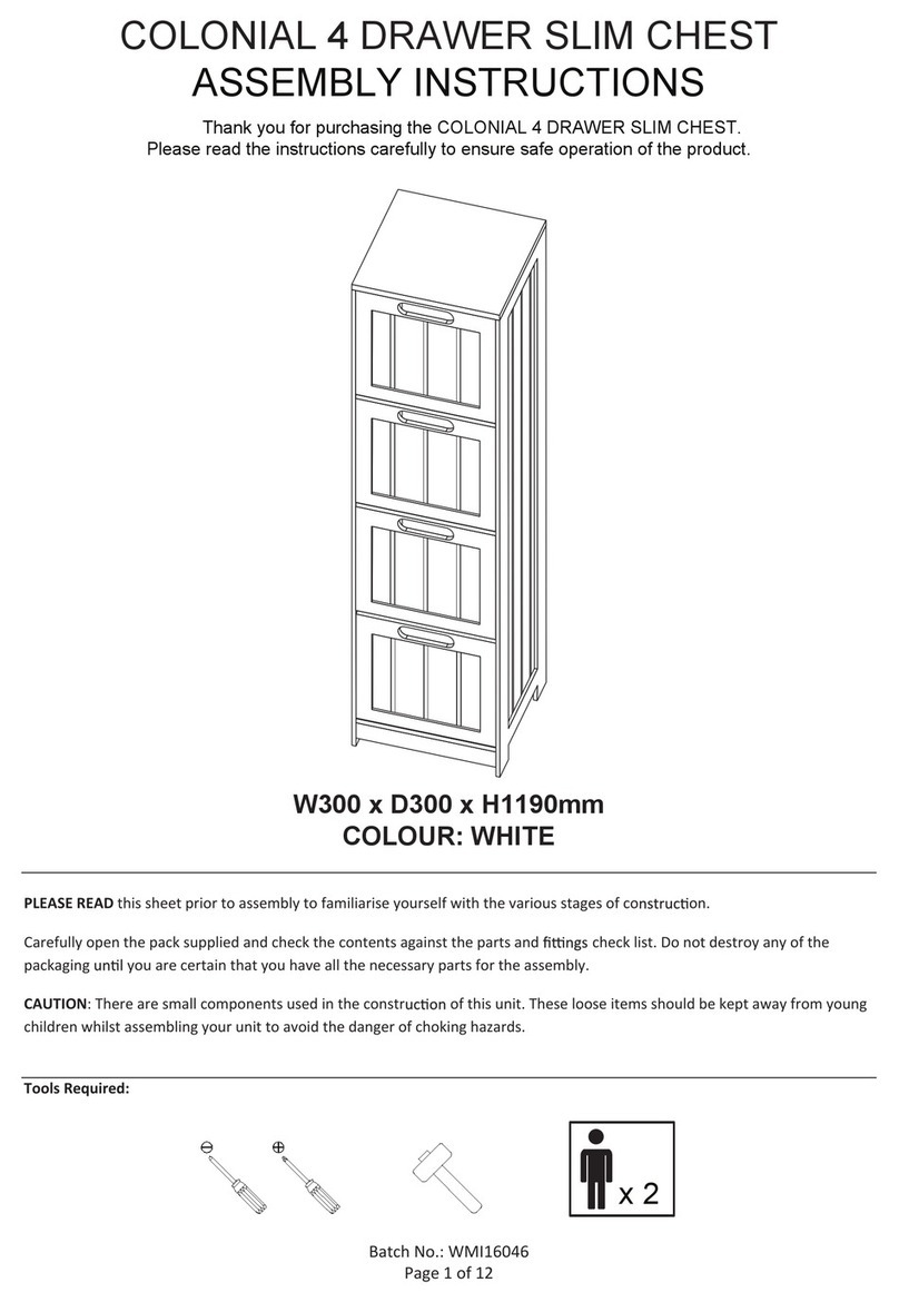 GFW WMI16046 Assembly instructions