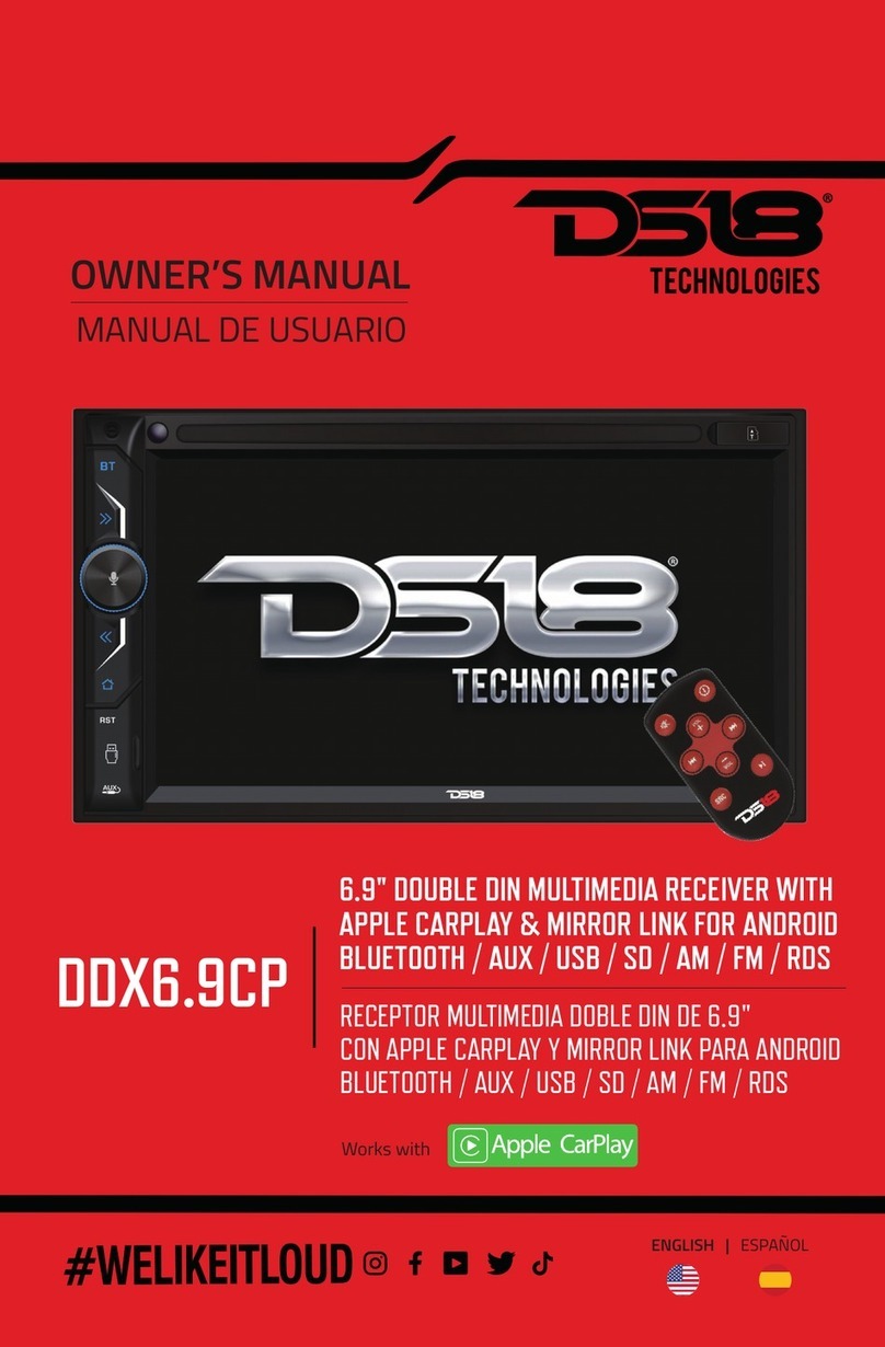 DS18 DDX6.9CP User manual