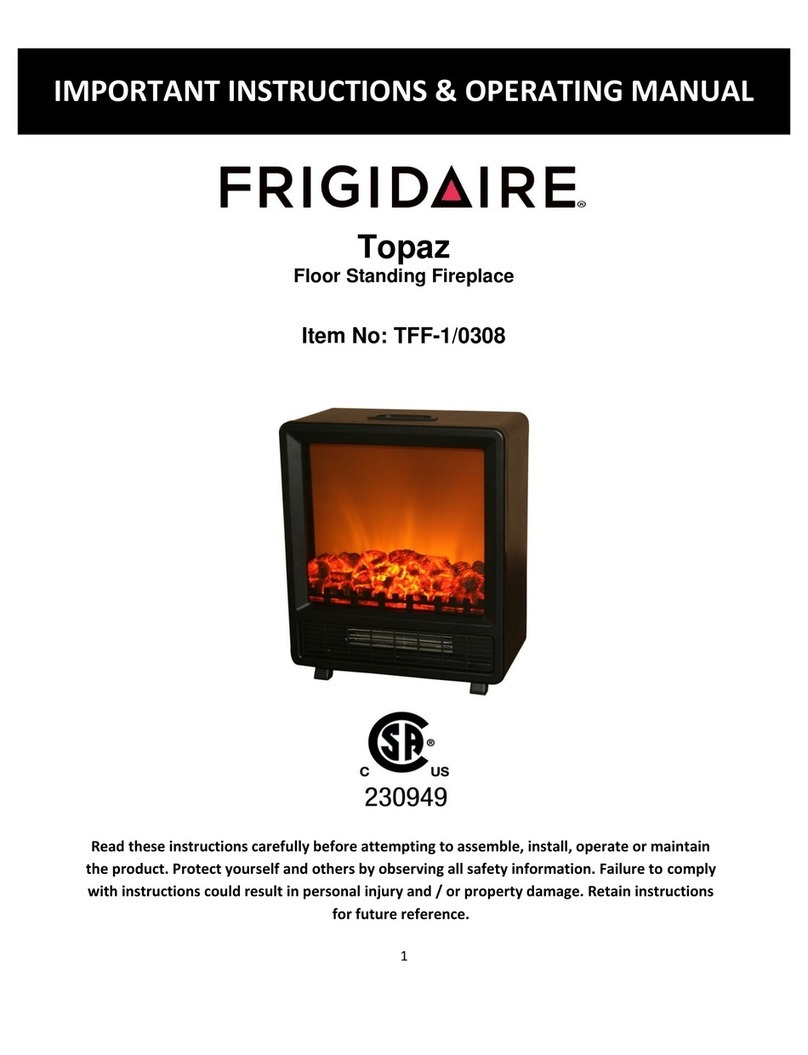 Frigidaire Topaz Owner's manual Frigidaire Topaz Owner's manual
