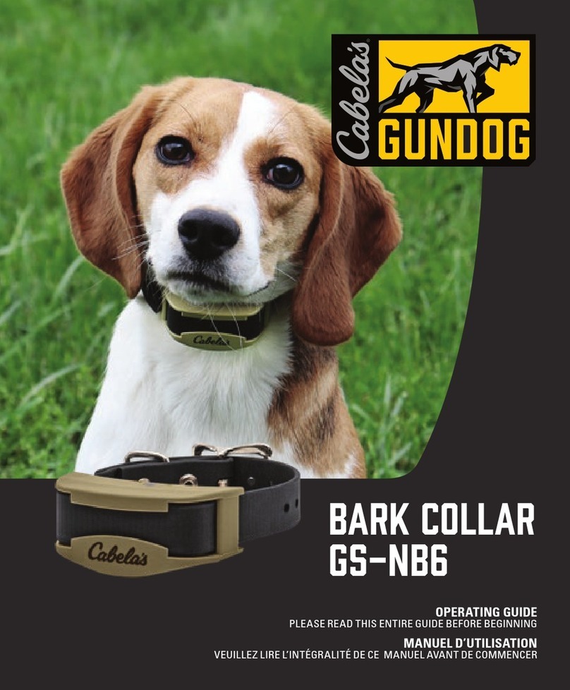 Cabela's GUNDOG GS-NB6 operating guide