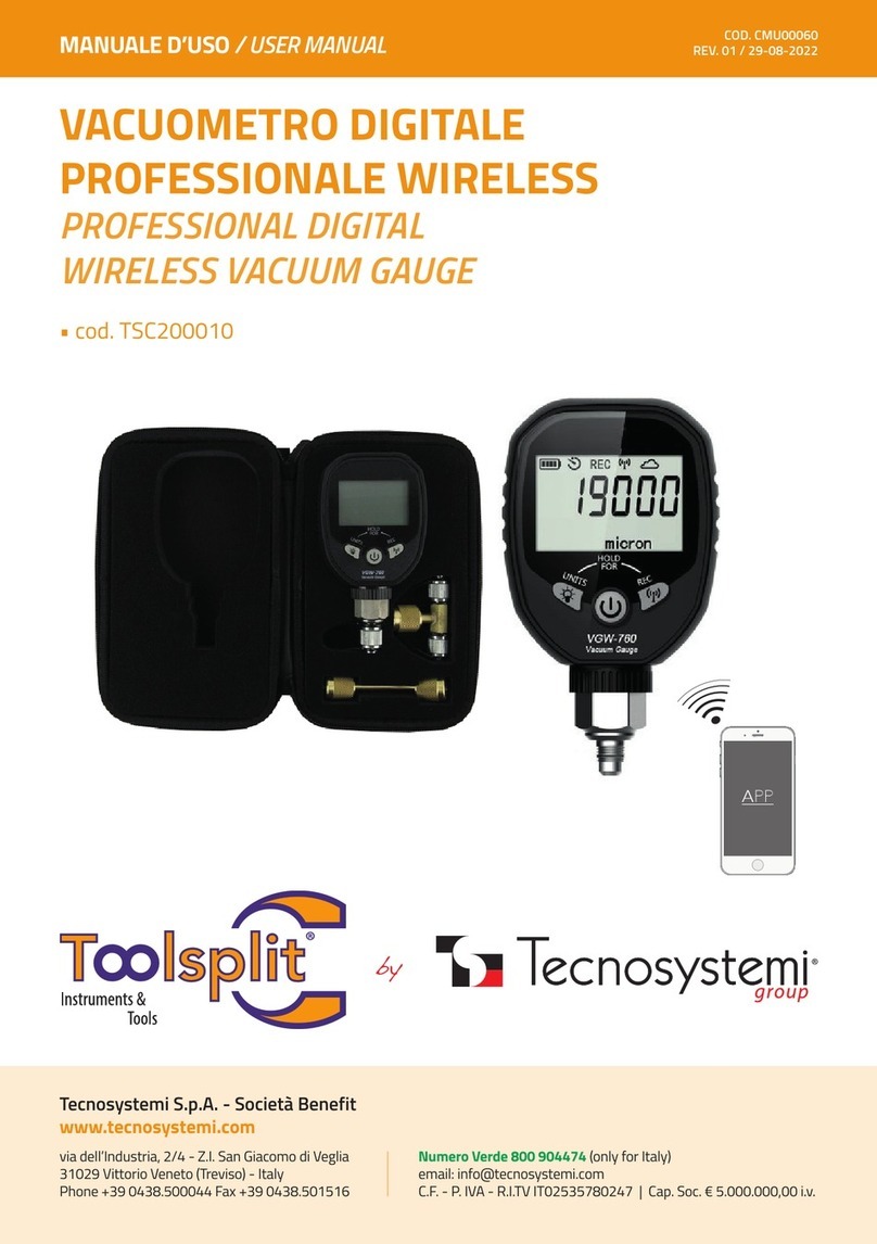 Tecnosystemi Toolsplit TSC200010 User manual
