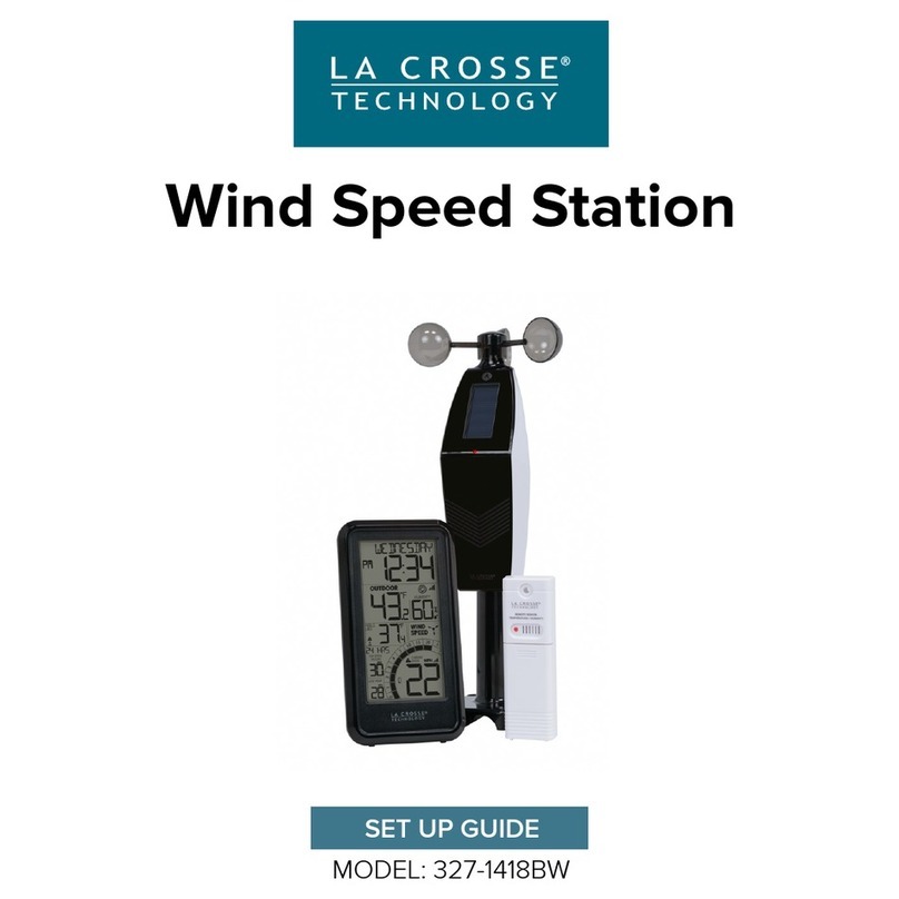 La Crosse Technology 327-1418BW User manual