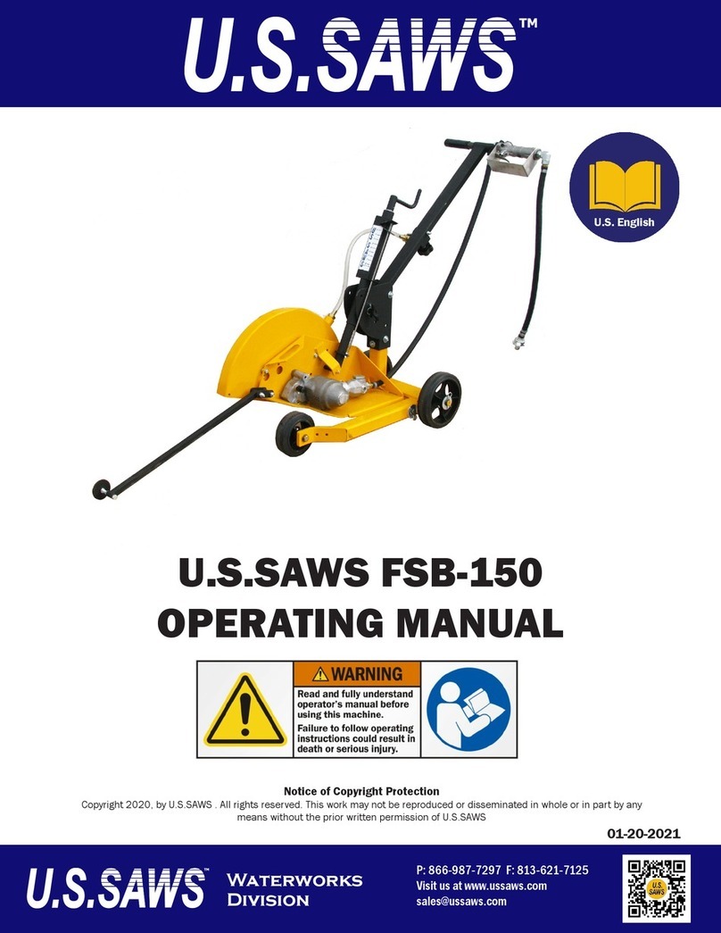 U.S.SAWS FSB-150 User manual