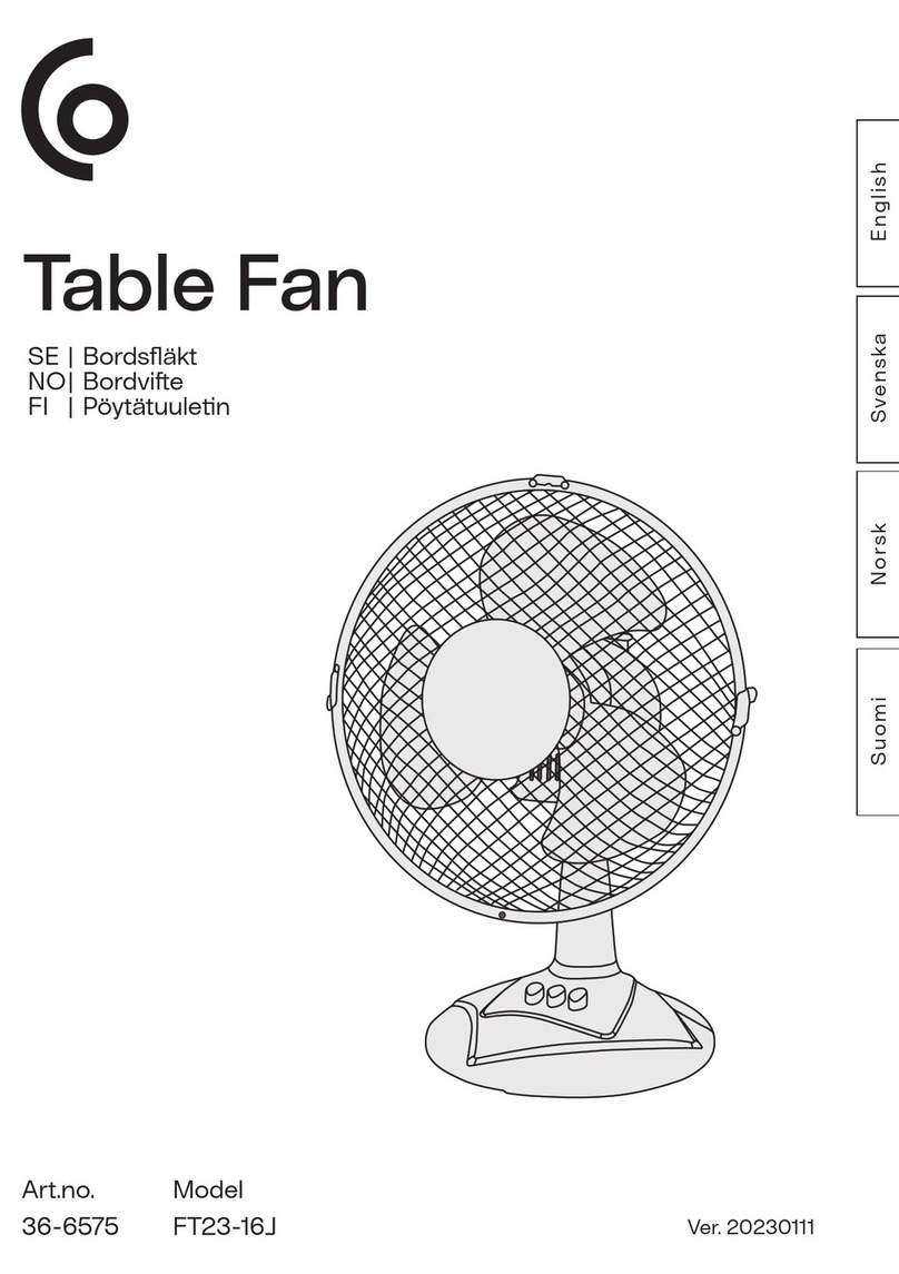 Clas Ohlson FT23-16J User manual Clas Ohlson FT23-16J User manual