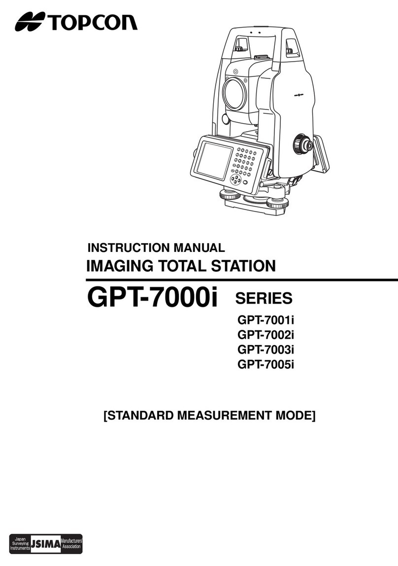 Topcon GPT-7000i Series User manual