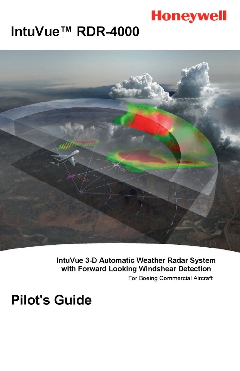 Honeywell IntuVue RDR-4000 Manual