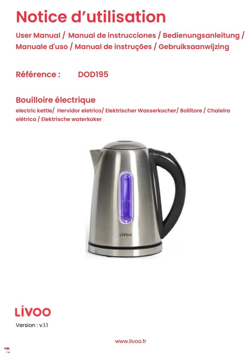Livoo DOD195 user manual