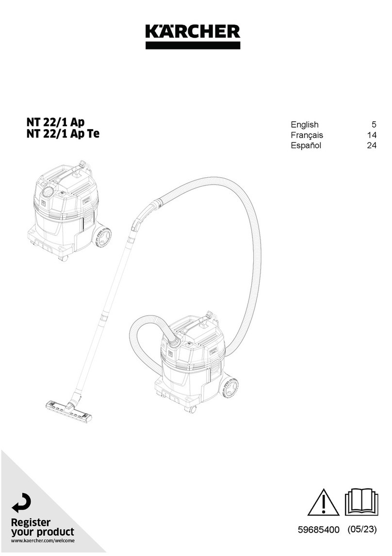 Kärcher NT 22/1 Ap User manual