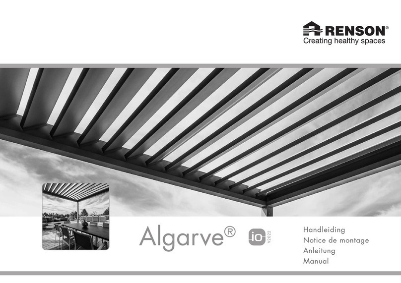 Renson Algarve User manual