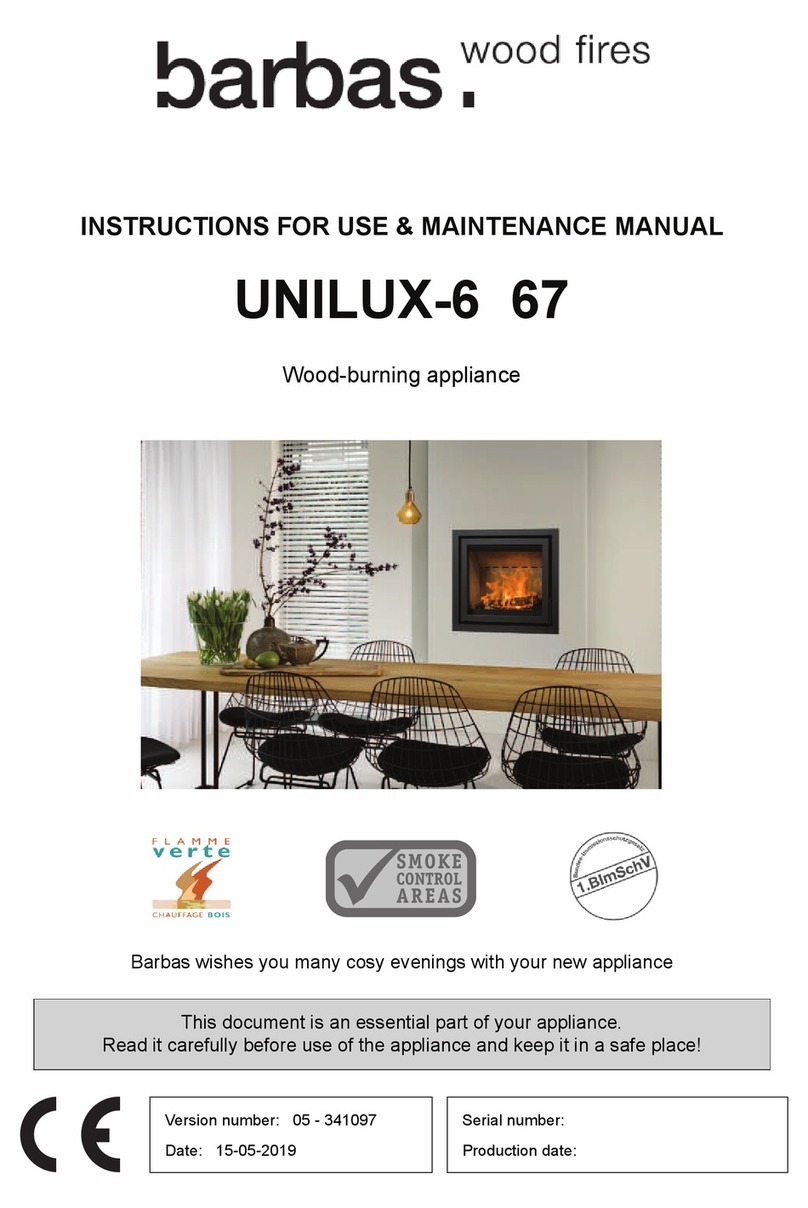 barbas UNILUX-6 67 Instructions for use & maintenance manual