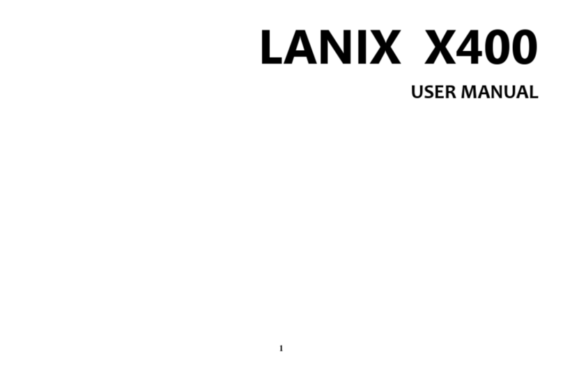 Lanix X400 User manual