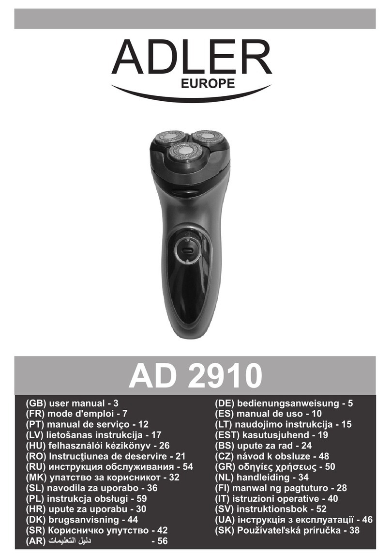 Adler Europe AD 2910 user manual