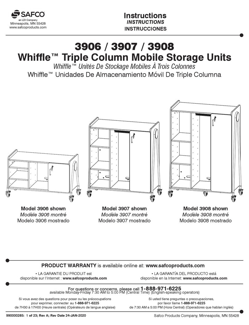 LDI SAFCO Whiffle 3906 instructions LDI SAFCO Whiffle 3906 instructions