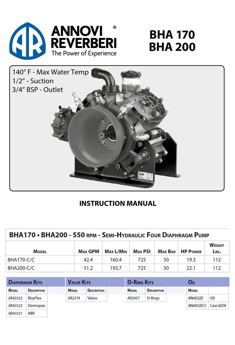 Annovi Reverberi BHA170-C/C instruction manual