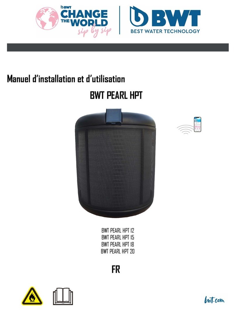 BWT PEARL HPT 12 User manual