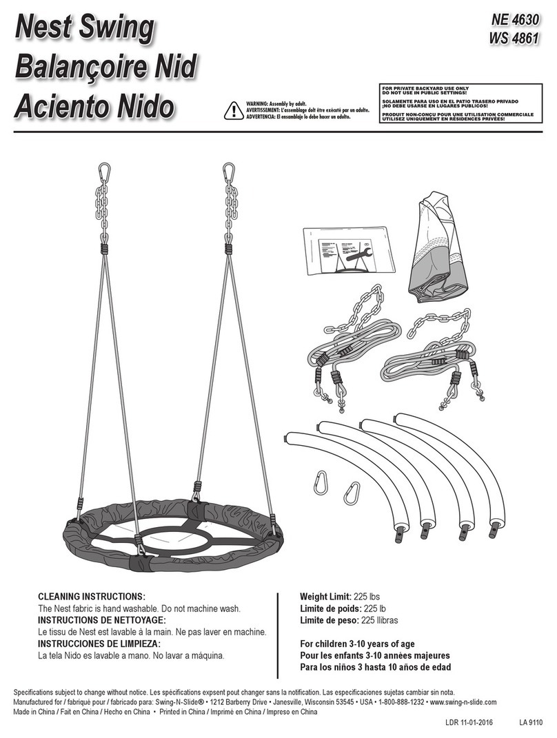 Swing-N-Slide NE 4630 quick start guide
