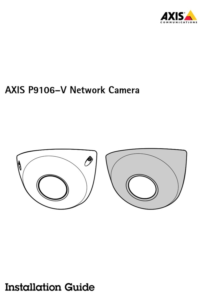Axis 01620-001 User manual