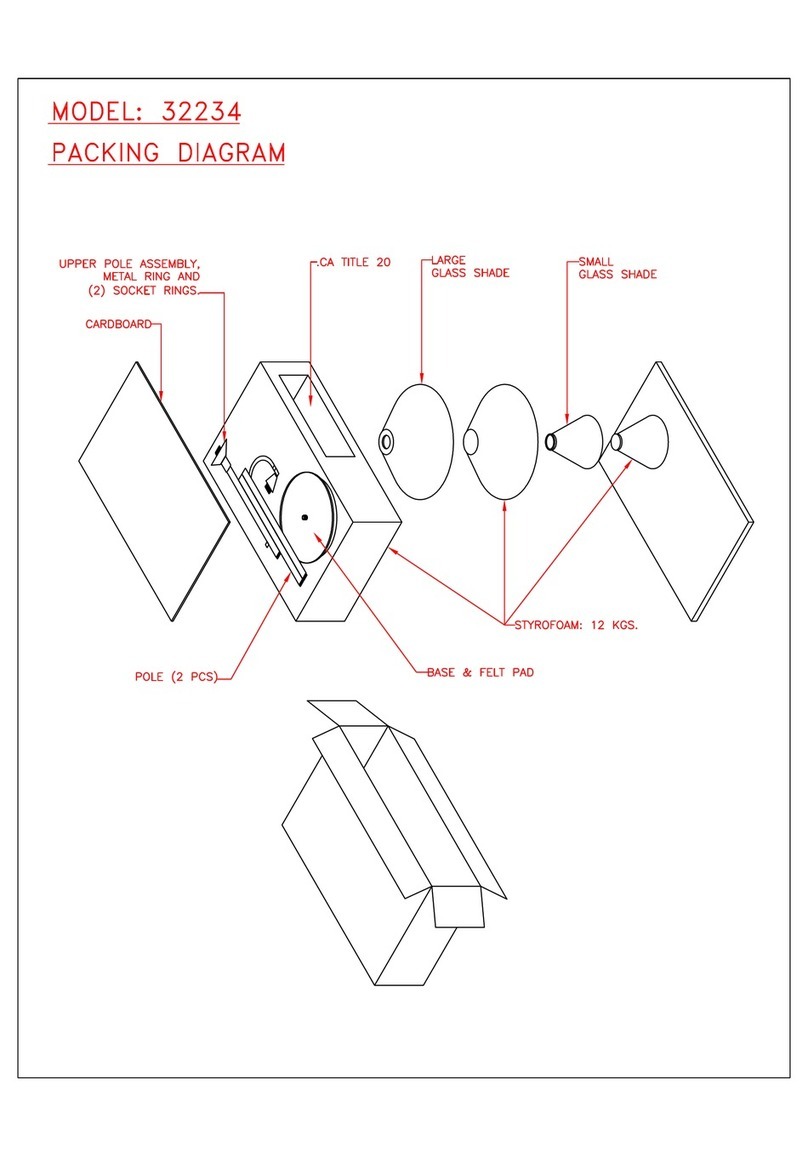 Kenroy Home BRADY Use and care guide