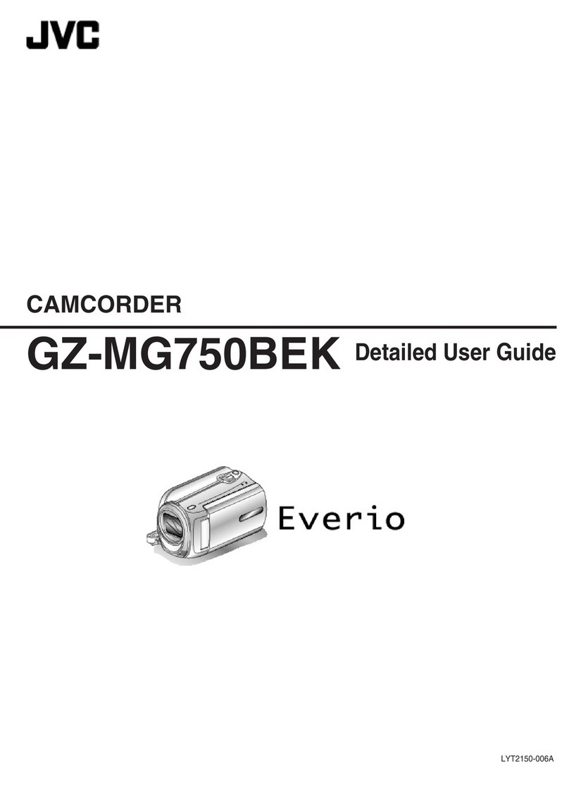 JVC Everio GZ-MG750BEK Operating and maintenance manual