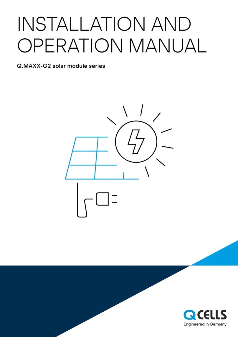 Qcells Q.MAXX-G2 User manual
