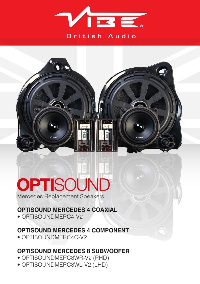 Vibe OPTISOUNDMERC4-V2 User manual