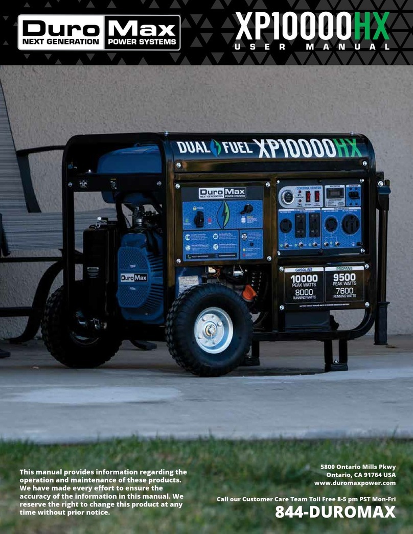 DUROMAX HX Series User manual