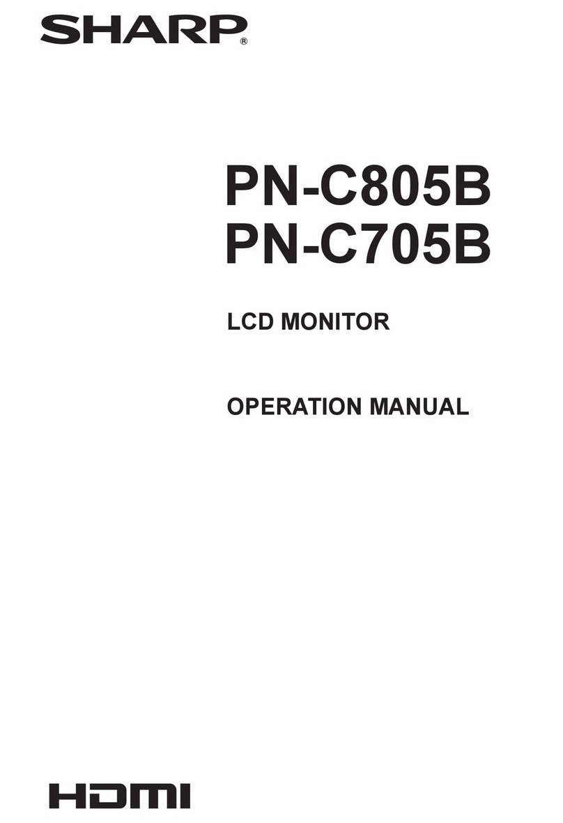 Sharp PN-C705B User manual Sharp PN-C705B User manual