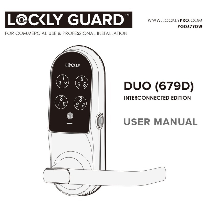 LOCKLY GUARD DUO INTERCONNECTED EDITION user manual LOCKLY GUARD DUO INTERCONNECTED EDITION user manual