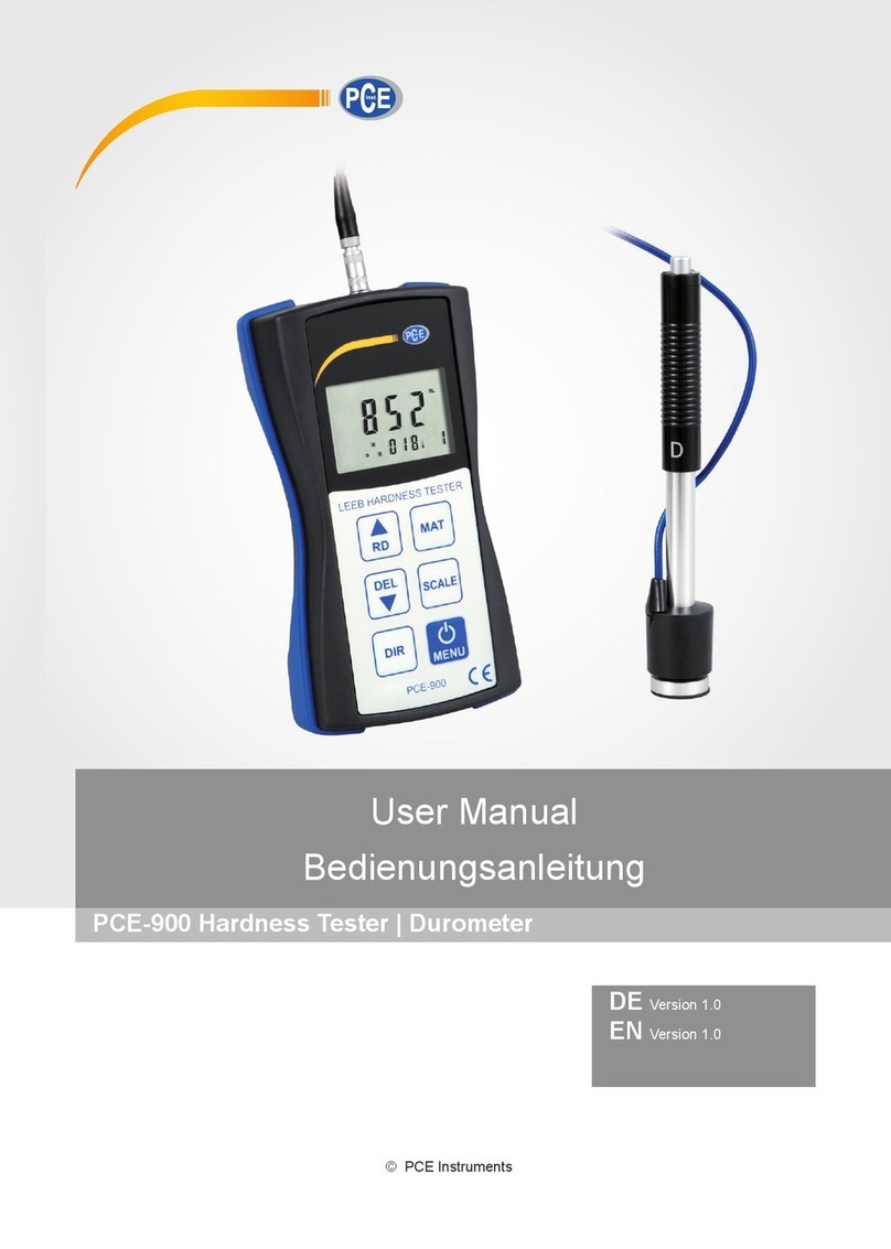 PCE Instruments PCE-900-ICA User manual