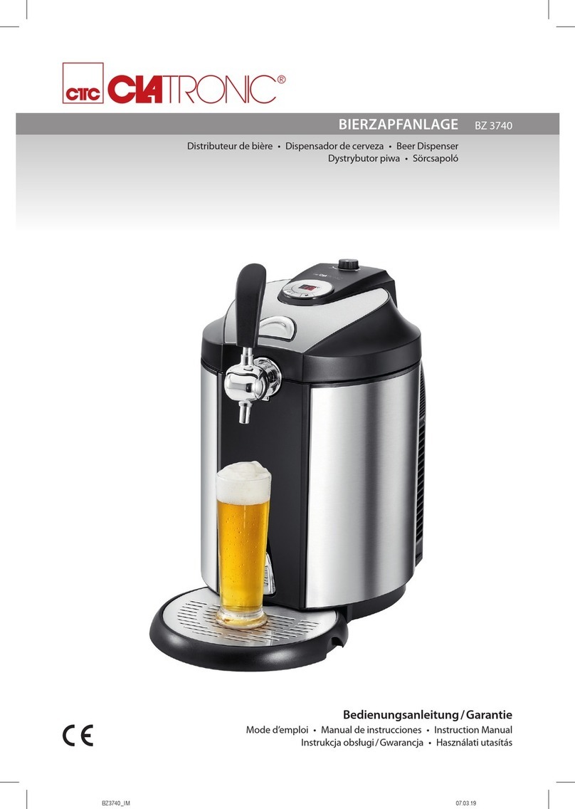 CTC Union CLATRONIC BZ 3740 User manual CTC Union CLATRONIC BZ 3740 User manual