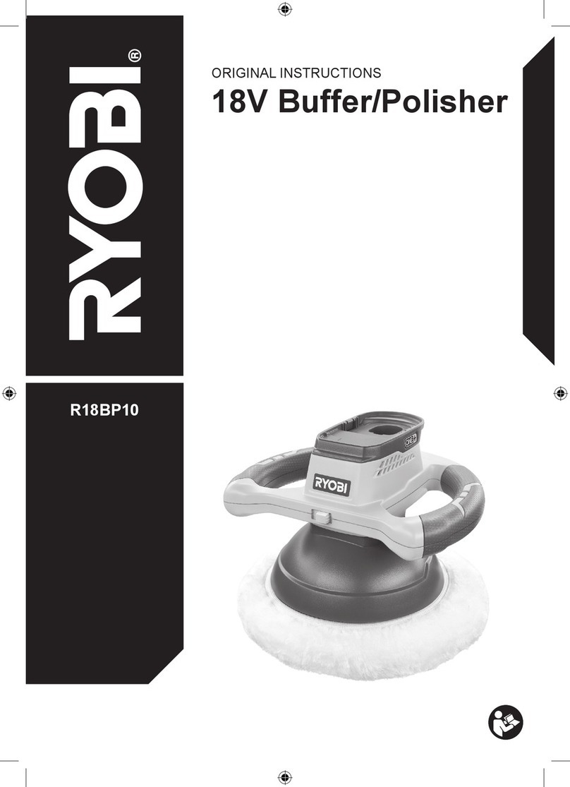 Ryobi R18BP10 User manual