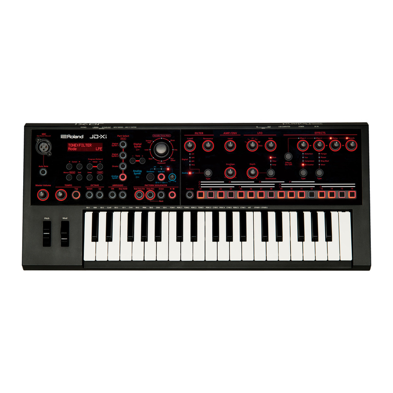 Roland JD-Xi User manual