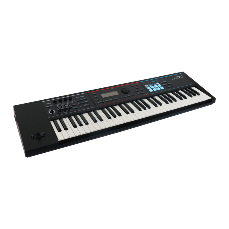 Roland JUNO-DS User manual
