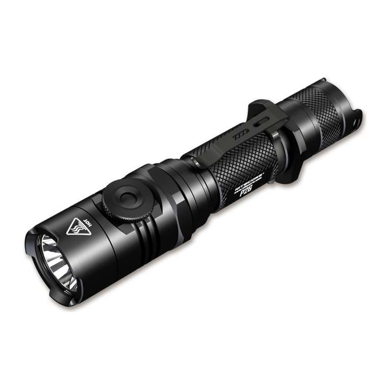 Nitecore P26 User manual