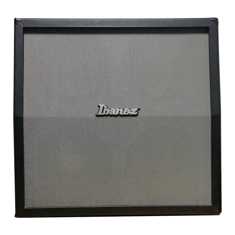Ibanez Tone Blaster 412A user manual