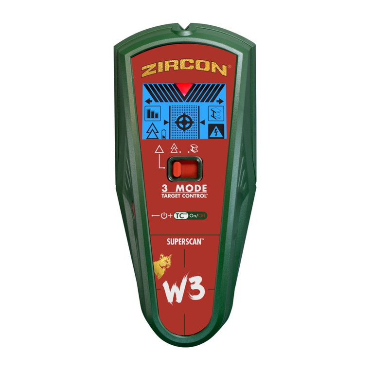 Zircon SuperScan W3 User manual