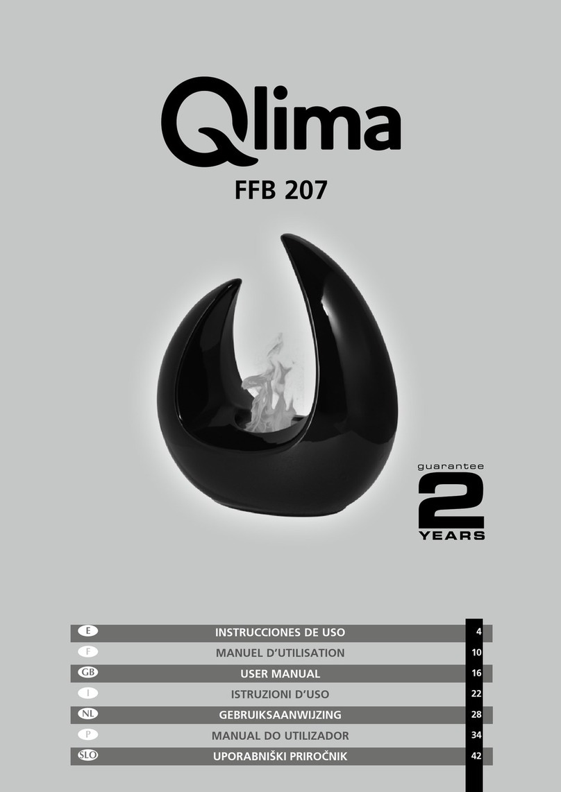 Qlima FFB 207 user manual