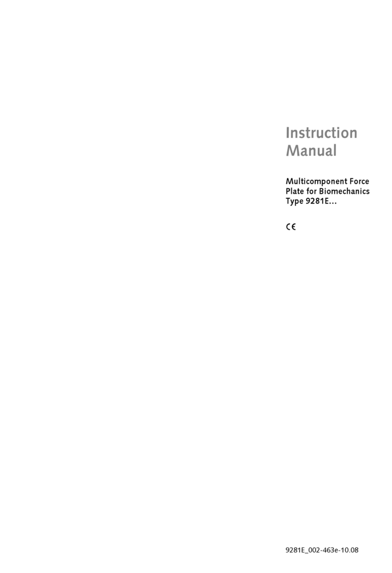 Kistler 9281E Series instruction manual
