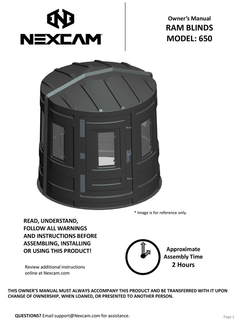NEXCAM 650 User manual